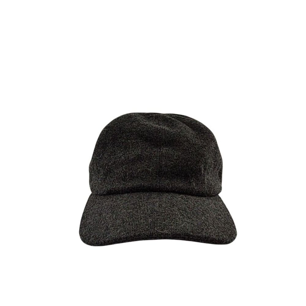 Quince Unisex Cashmere Baseball Cap Charcoal Heather Hats M/L